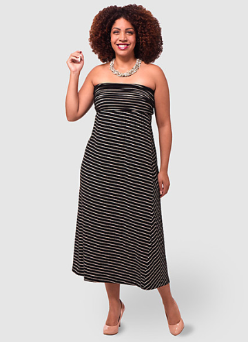 Kiyonna Chameleon Convertible Skirt & Dress Plus Size 5X Review ...